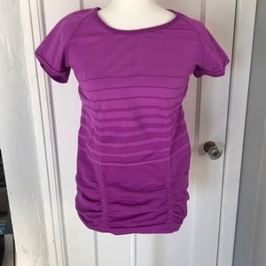 Athleta purple running top